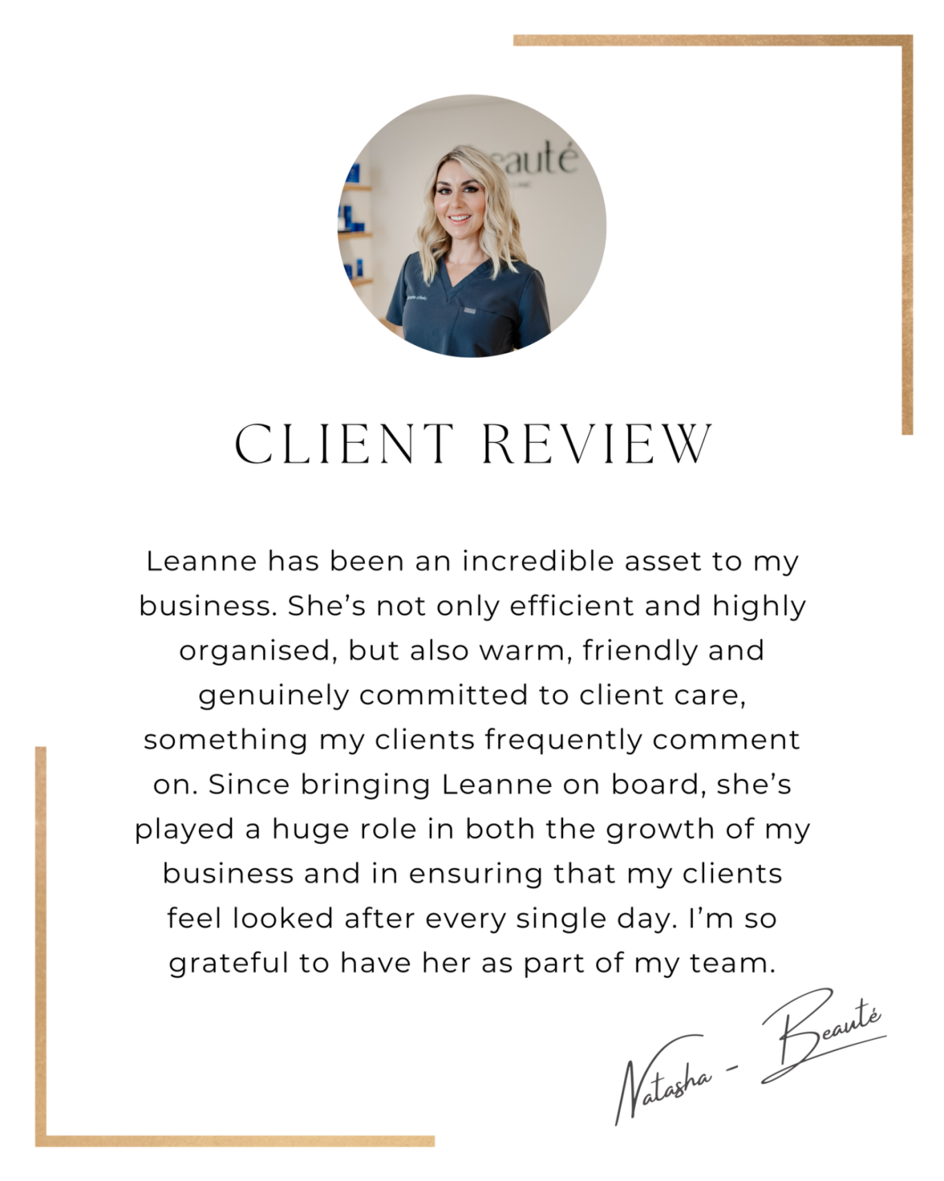 Client Reviews